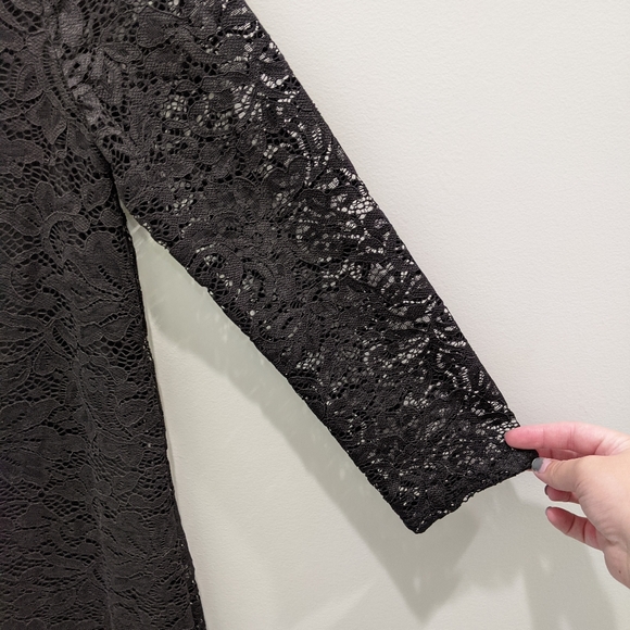 Forever 21 Lace Black Dress New w/ Tags - Picture 6 of 7